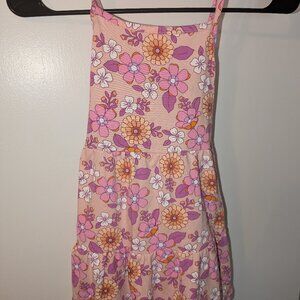 Cat & Jack Girls Spaghetti Strap Dress Size S (6/7)